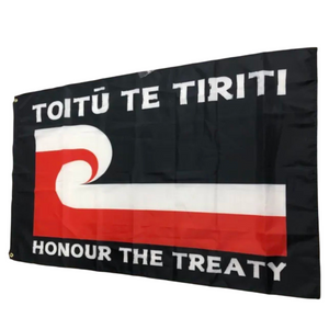 Toitu Te Tiriti Māori Flag