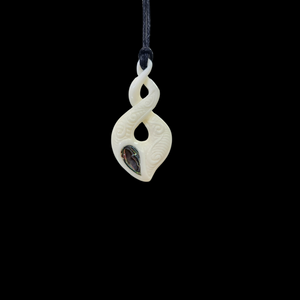 Small Pikorua Bone Carving  #22A