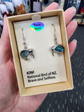 #E Paua Kiwi Earring