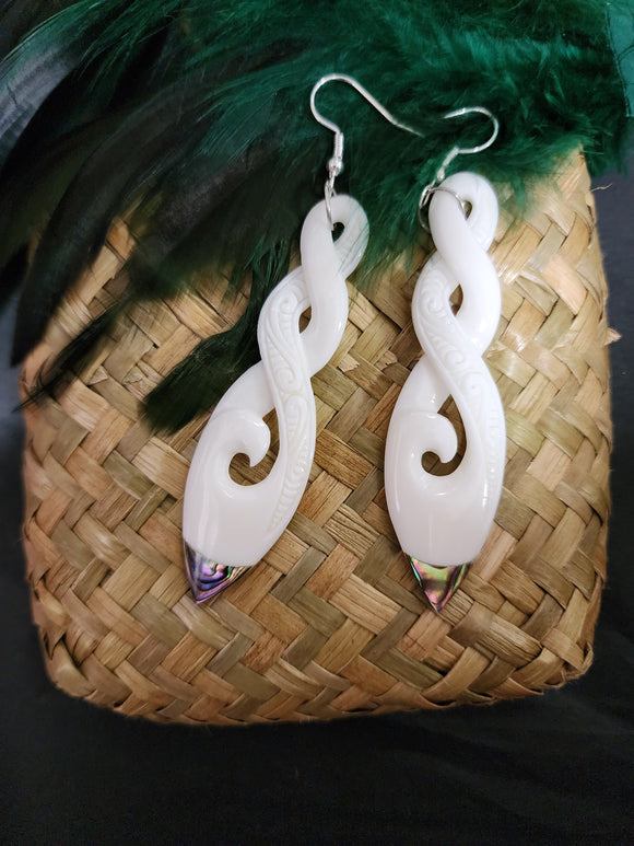 Bone Earrings #14