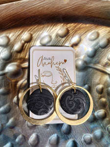 Porowhita Clay Earrings