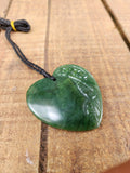 #A23 Large Carved Heart Pendant (60mm)