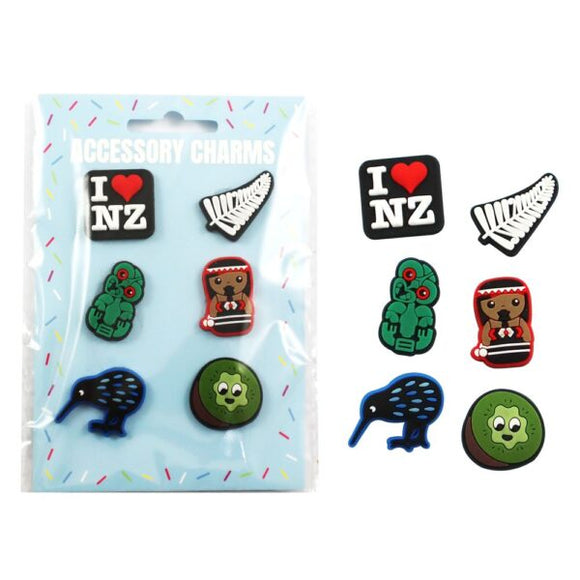 Soft NZ Charms for Crocs