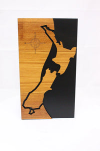 NZ MAP Wall Art