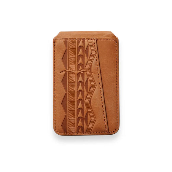 Manu - Magnetic Wallet with stand (Tan)