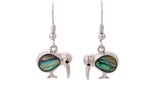 #E Paua Kiwi Earring