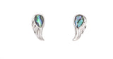 Paua Angel Wing Earring