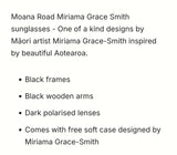 #A Moana Rd Sunglasses Dark Lens