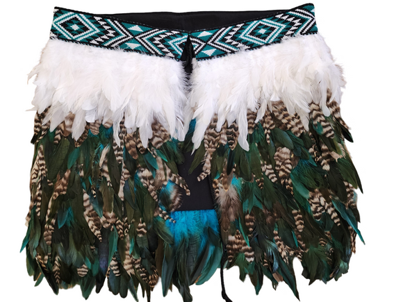 #C Kākahu ( Korowai ) Half Length - Medium