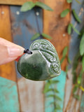 #B23 Carved Heart Pendant (40mm)