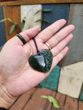 #B23 Carved Heart Pendant (40mm)